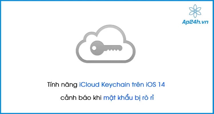 Tính năng iCloud Keychain trên iOS 14 cảnh báo khi mật khẩu bị rò rỉ