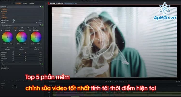 Top 5 phần mềm chỉnh sửa video tốt nhất tính tới thời điểm hiện tại