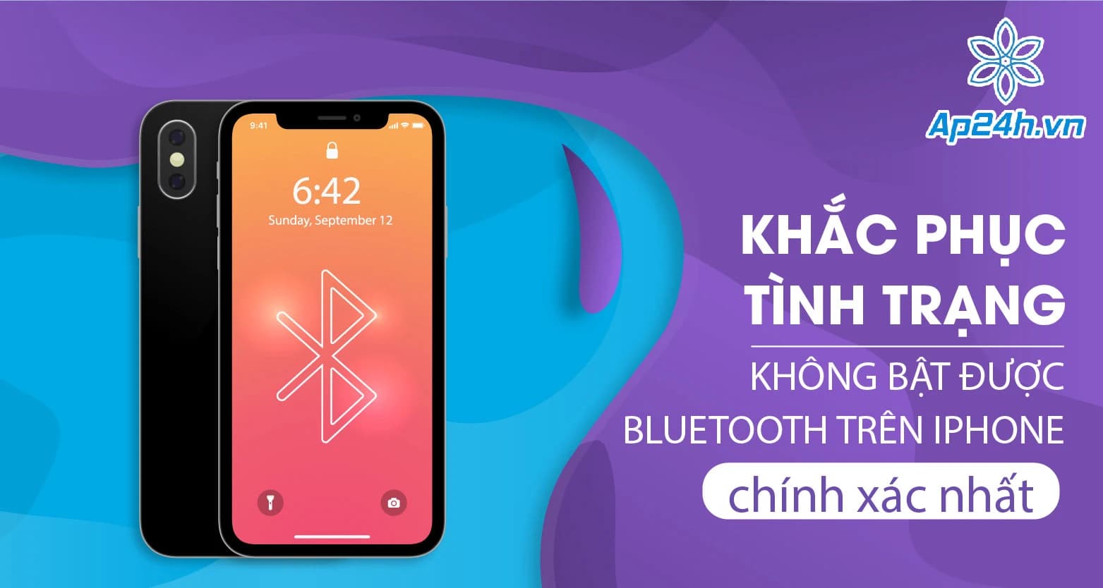 Khắc phục tình trạng không bật được bluetooth trên iPhone chính xác nhất