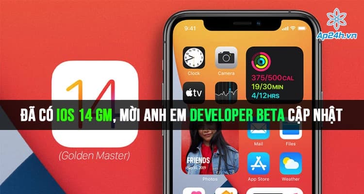 Đã có iOS 14 GM, mời anh em developer beta cập nhật