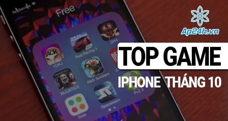 Top game hay cho iPhone tháng 10 năm 2020