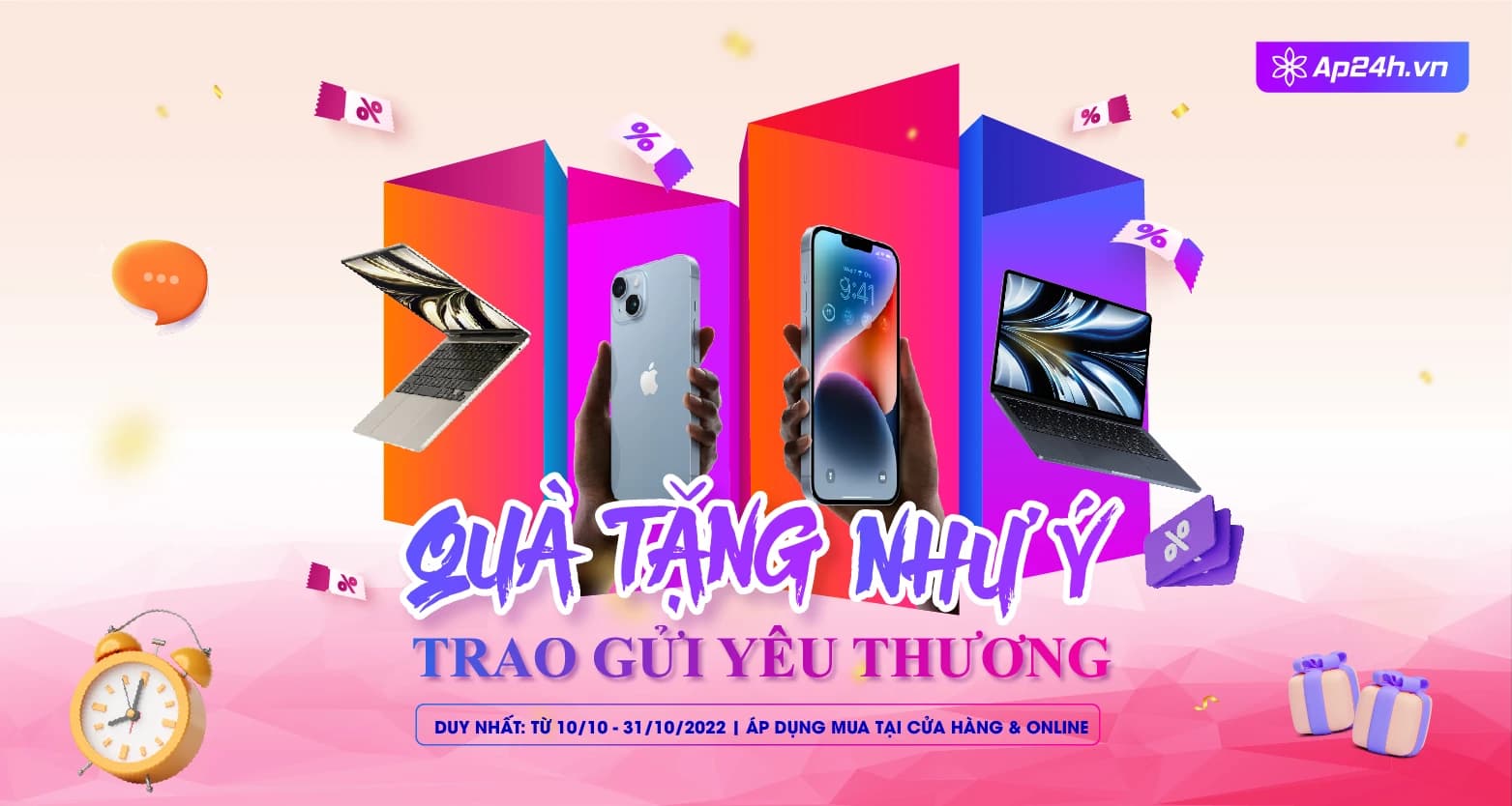 “QUÀ TẶNG NHƯ Ý - TRAO GỬI YÊU THƯƠNG” mừng quốc tế phụ nữ 20/10