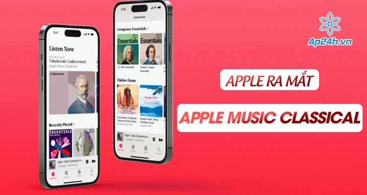 Apple Music Classical sẽ được ra mắt vào ngày 28 tháng 3