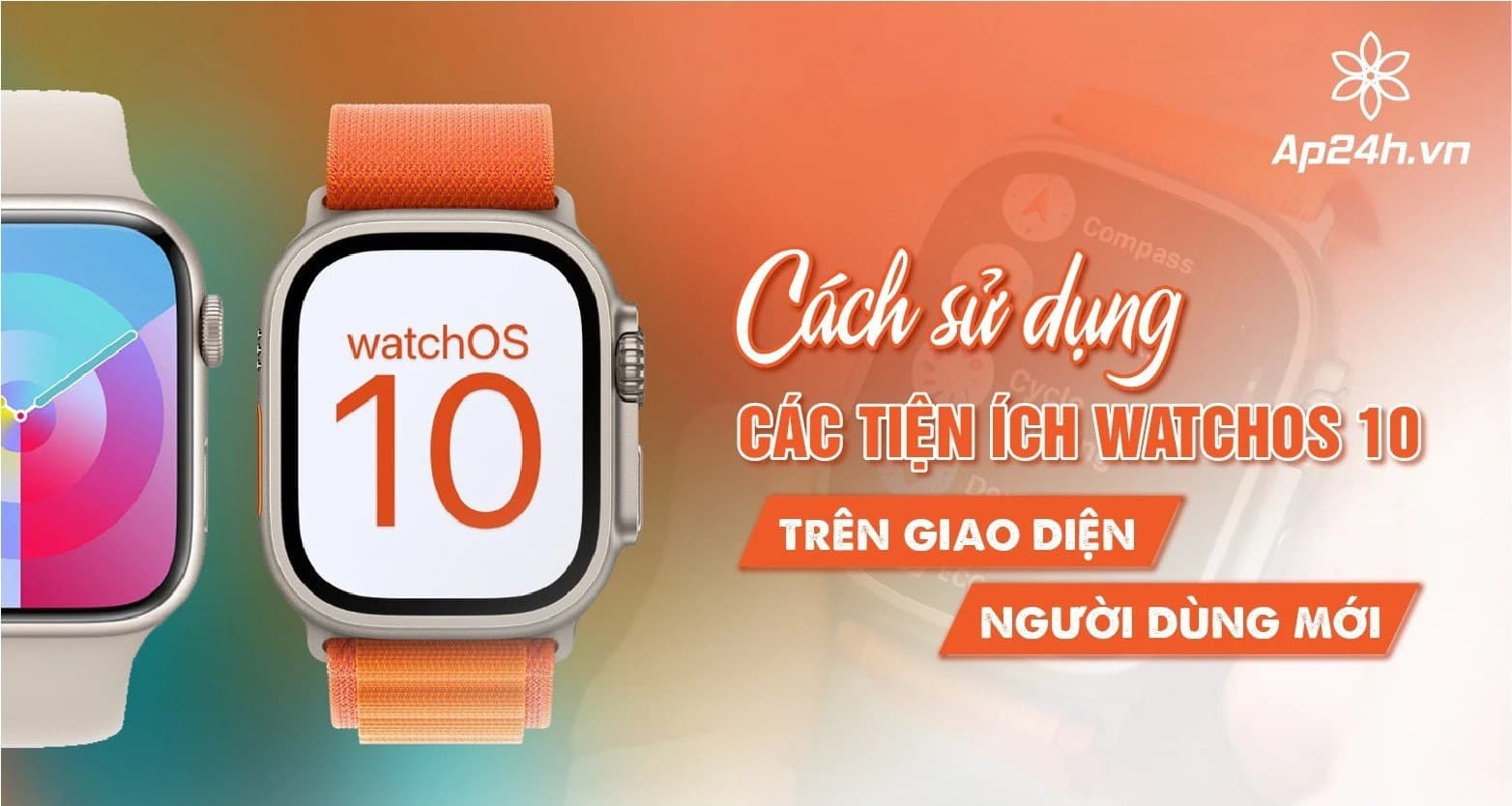 Cách sử dụng các tiện ích watchOS 10 trên giao diện người dùng mới