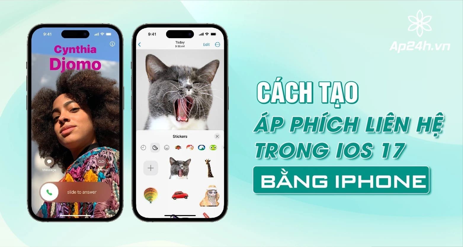 Cách tạo Áp phích liên hệ trong iOS 17 bằng iPhone