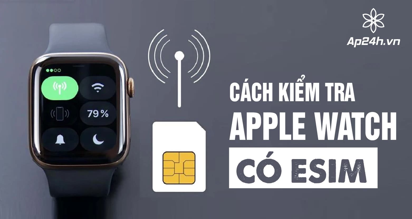 Mách bạn 3 cách kiểm tra Apple Watch có eSIM không? Cách 3 cực đơn giản