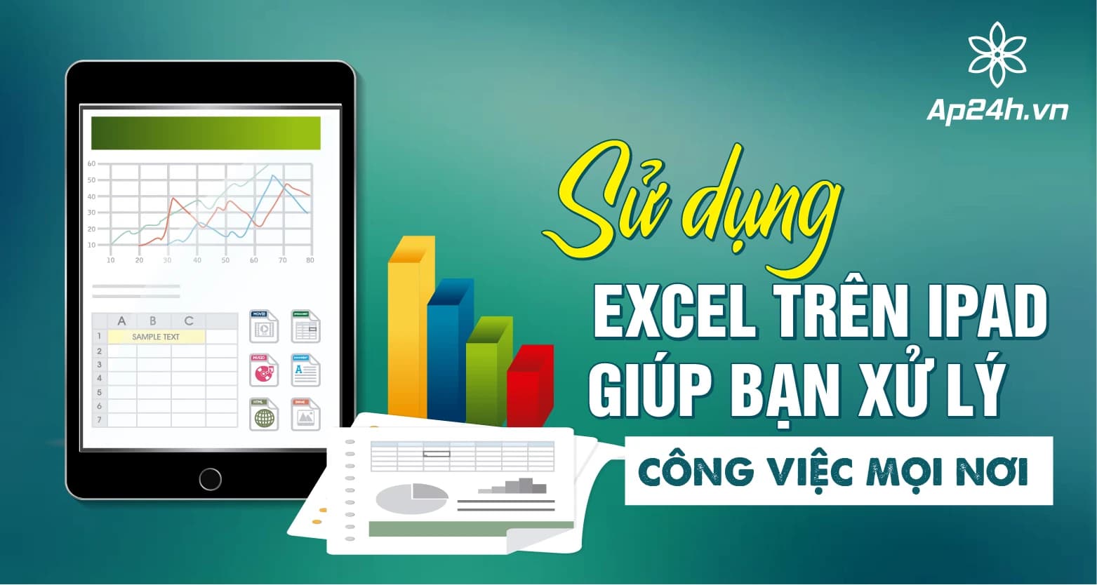 Cách sử dụng Excel trên iPad giúp bạn xử lý công việc mọi nơi