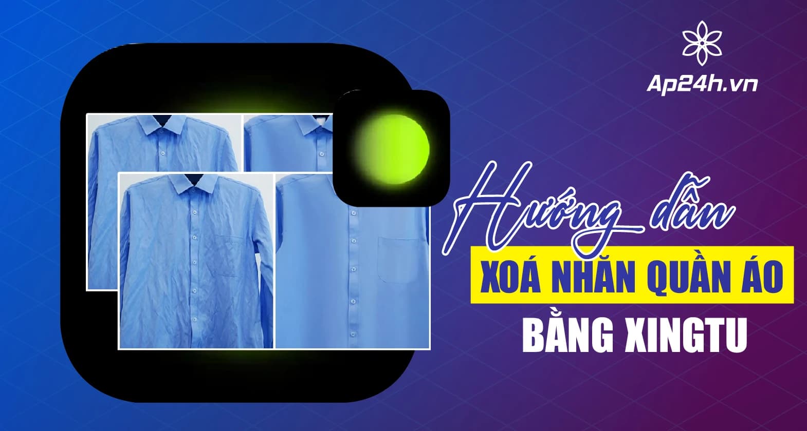 Mách bạn cách xoá nhăn quần áo bằng Xingtu siêu đơn giản