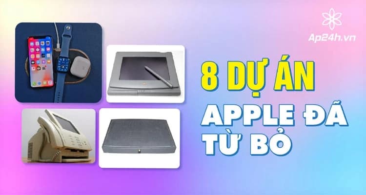 8 dự án lớn Apple từ bỏ như với dự án xe điện mới đây