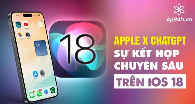 Apple x ChatGPT: Sự kết hợp chuyên sâu trên iOS 18