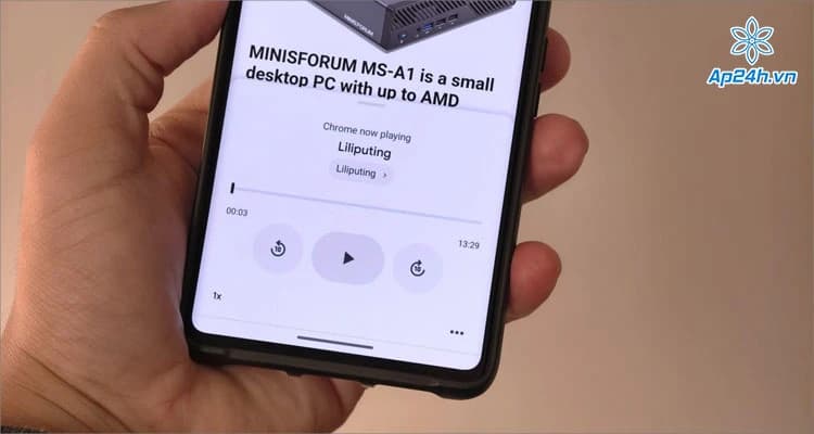 Listen to this page đã có mặt trên Chrome cho Android