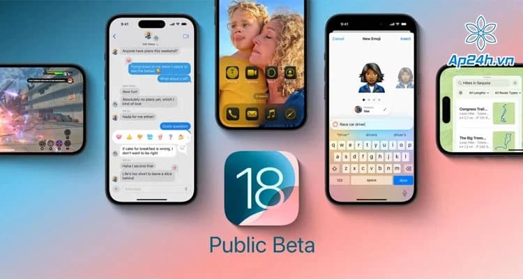 Apple phát hành iOS 18 Beta 6 trước khi ra mắt iPhone 16