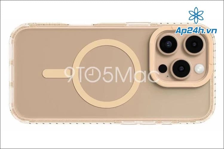 Lộ diện màu vàng titan được đồn đoán của iPhone 16 Pro | Sự kiện Apple diễn ra vào 10 tháng 9