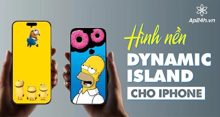 50+ Hình nền Dynamic Island cho iPhone