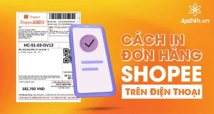 Cách In Đơn Hàng Shopee Trên Điện Thoại: Hướng Dẫn Chi Tiết