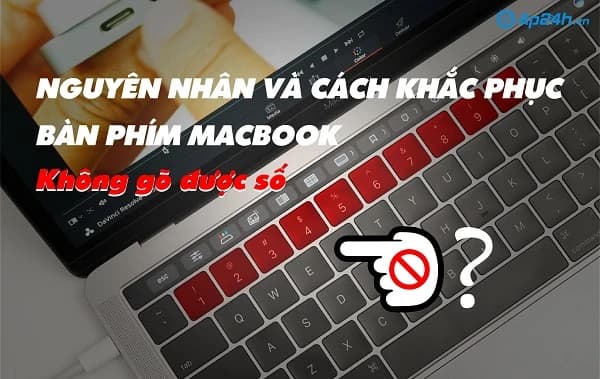 Nguyên nhân và cách khắc phục bàn phím Macbook không gõ được số