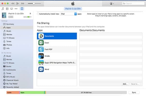 Chia sẻ cách copy mọi loại file từ máy tính sang thiết bị iOS mà 