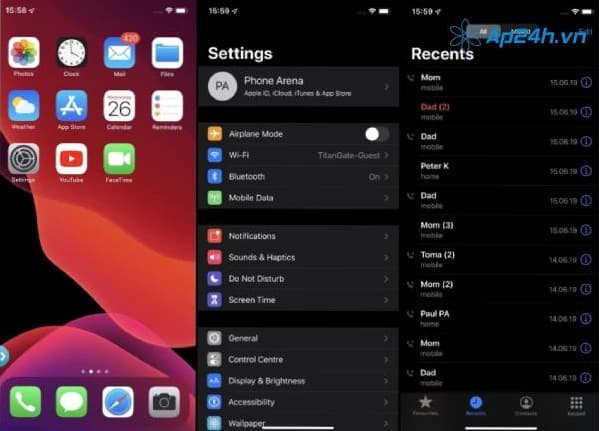 Review phiên bản iOS 13 sắp ra mắt của Apple