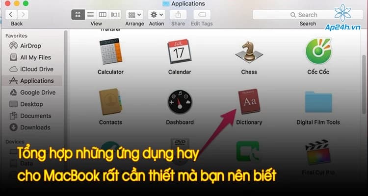 Tổng hợp những ứng dụng hay cho MacBook rất cần thiết mà bạn nên biết