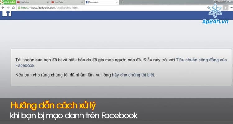 Hướng dẫn cách xử lý khi bạn bị mạo danh trên Facebook