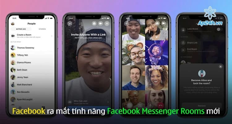 Facebook ra mắt tính năng Facebook Messenger Rooms mới