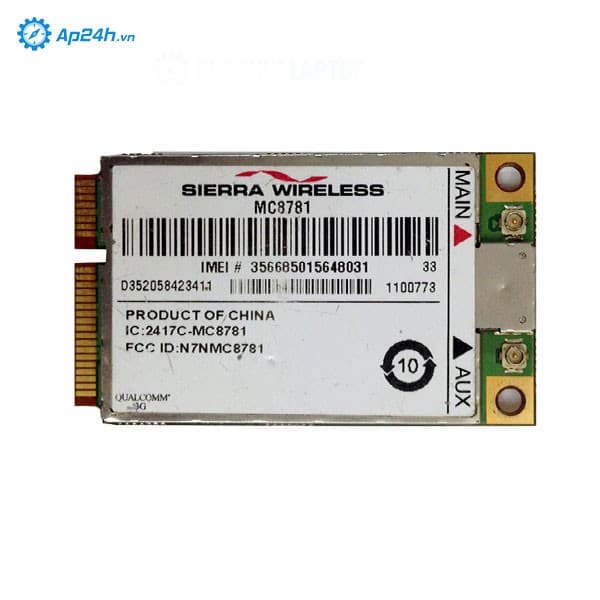 Sierra Wireless WWAN MC8781 PCI-E HSUPA 3G