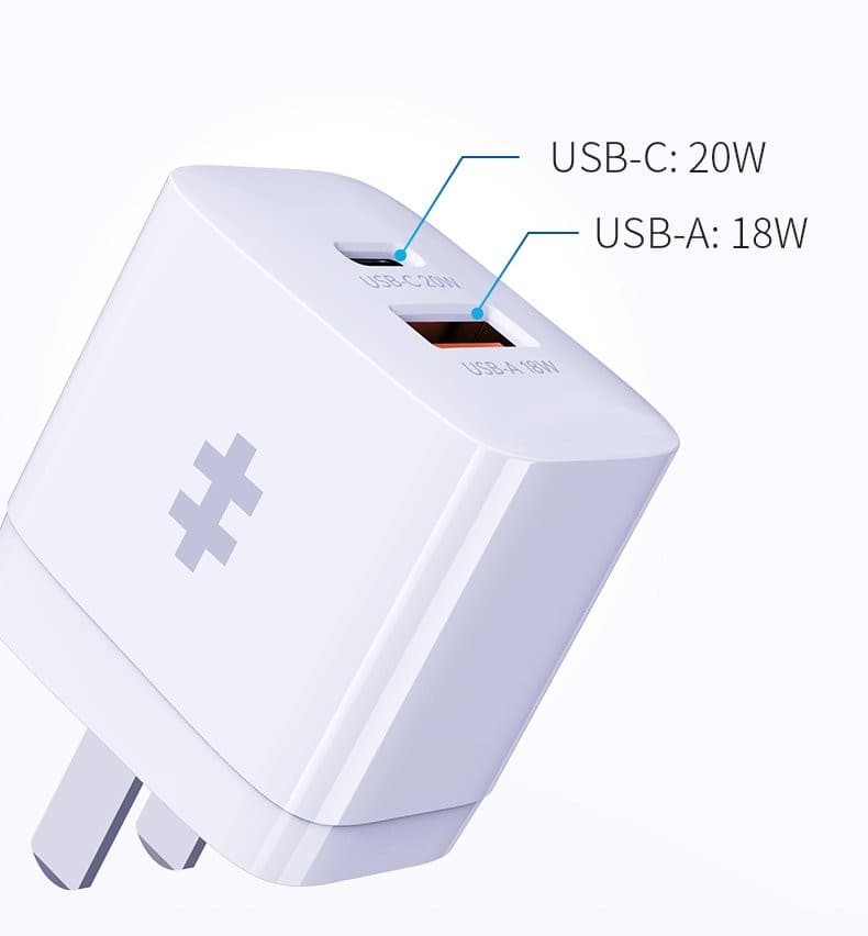 SẠC 2 CỔNG HYPERJUICE 20W CHARGER SMALL SIZE – HJ205