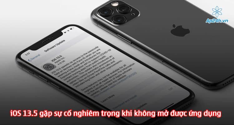 iOS 13.5 gặp sự cố nghiêm trọng khi không mở được ứng dụng