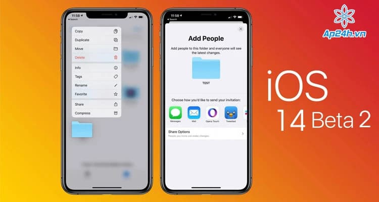 Apple đã phát hành bản beta 2 cho iOS và iPadOS 14, cập nhật ngay thôi nào