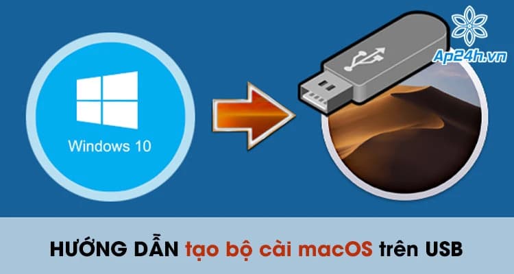 Hướng dẫn cách tạo bộ cài macOS trên USB chi tiết và chính xác nhất