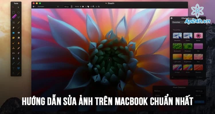 Hướng dẫn sửa ảnh trên MacBook chuẩn nhất