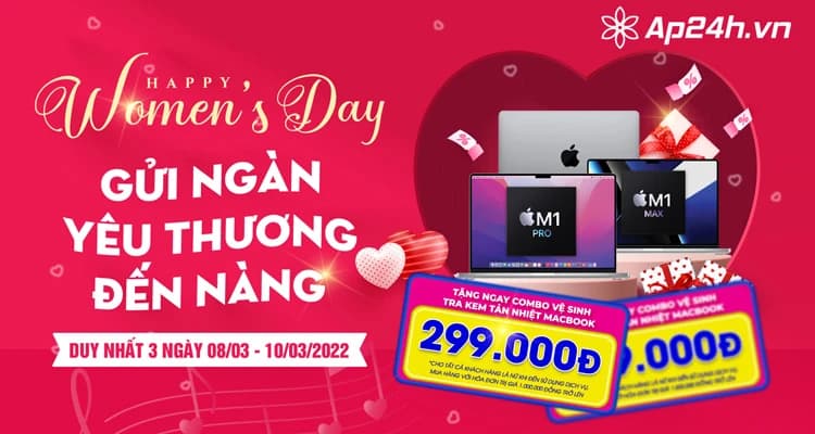 HAPPY WOMEN’S DAY - GỬI NGÀN YÊU THƯƠNG ĐẾN NÀNG