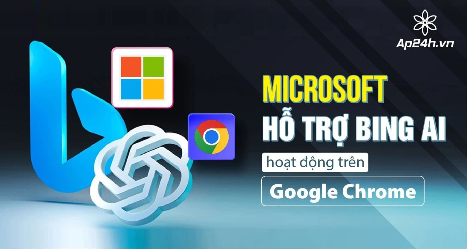 Microsoft hỗ trợ Bing AI hoạt động trên Google Chrome