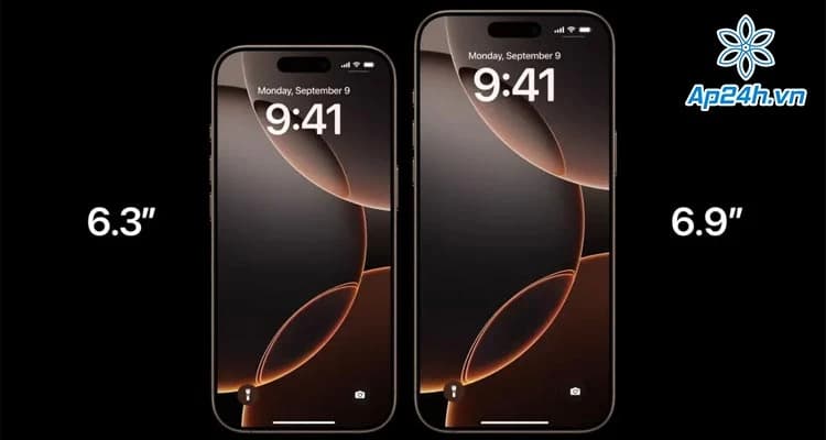 So sánh cân nặng iPhone 16 Pro khung titan và iPhone khung thép?