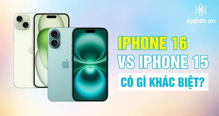 Đánh giá iPhone 16 so với iPhone 15 | Tất cả sự khác biệt