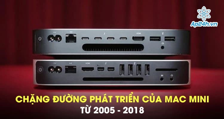 Chặng đường phát triển của Mac Mini từ 2005-2018