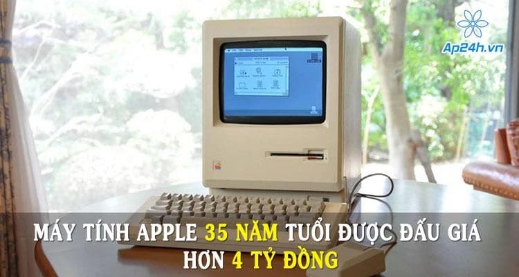 Máy tính Apple 35 năm tuổi được đấu giá hơn 4 tỷ đồng