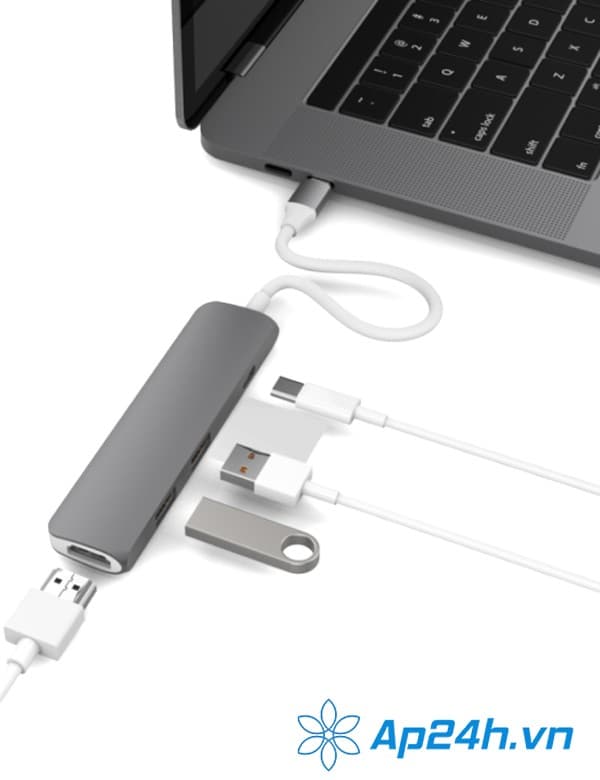 HyperDrive USB Type-C Hub with 4K HDMI Support