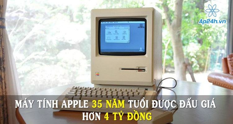 Máy tính Apple 35 năm tuổi được đấu giá hơn 4 tỷ đồng