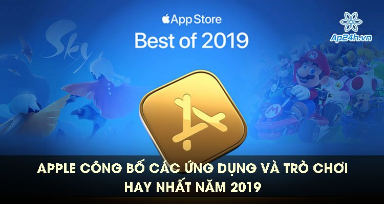 Apple công bố các ứng dụng và trò chơi hay nhất năm 2019
