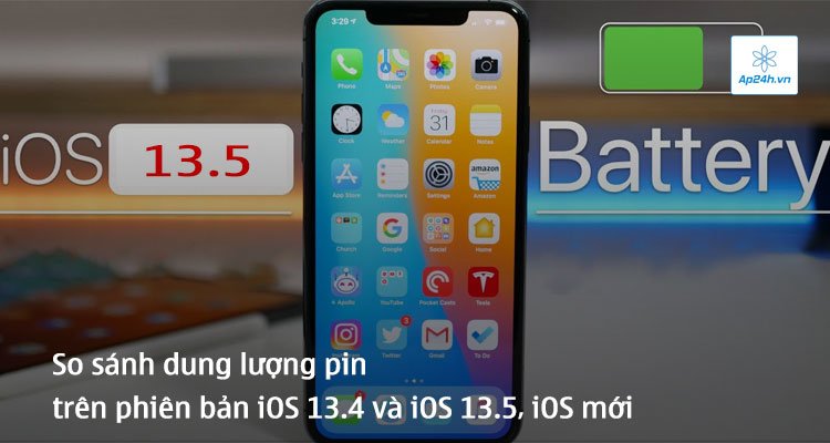 So sánh dung lượng pin trên phiên bản iOS 13.4 và iOS 13.5, iOS mới gặp lỗi liệu có làm hao pin hơn