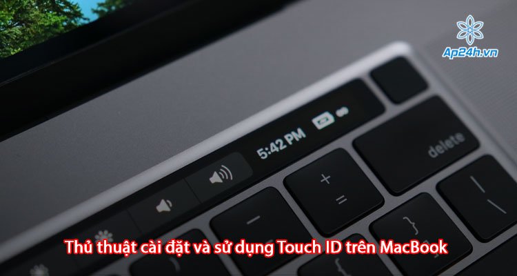 Thủ thuật cài đặt và sử dụng Touch ID trên MacBook