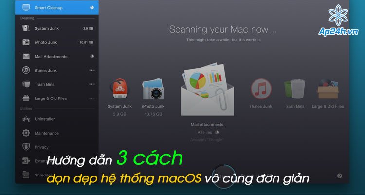 Hướng dẫn 3 cách dọn dẹp hệ thống macOS vô cùng đơn giản