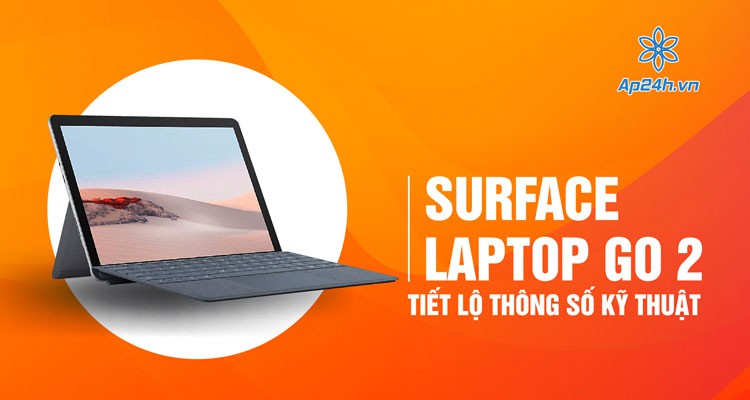 Surface Laptop Go 2: Bất ngờ lộ thông số kỹ thuật