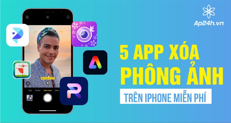 5 App xóa phông ảnh trên iPhone miễn phí tốt nhất [2024]