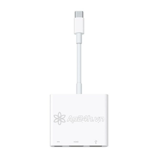 Dây Cáp Chuyển Đổi USB Type-C Sang USB / USB Type-C / HDMI Apple Digital AV Multiport Adapter MJ1K2ZP/A 