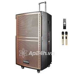 Loa Kéo Di Động Karaoke Bass 30 Daichipro DCP-12A (600W) 3 Tấc