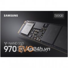 Ổ cứng SSD M2-PCIe 500GB Samsung 970 EVO NVMe 2280