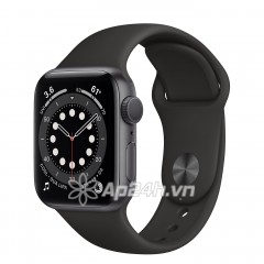 Apple Watch Series 6 GPS 40mm MG133VN/A Space Gray Aluminium Case with Black Sport Band (Apple VN)