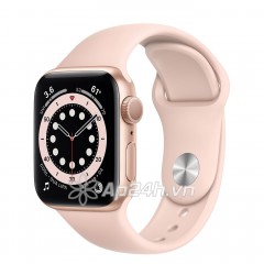 Apple Watch Series 6 GPS 40mm MG123VN/A Gold Aluminium Case with Pink Sand Sport Band (Apple VN)